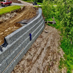 2*1*1 chất lượng cao tiêu chuẩn lục giác dệt mạ kẽm gabion hộp cho tường chắn - Product Image 6