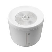 Source d'eau électrique de sécurité personnalisable en usine Fontaine d'eau automatique pour animaux de compagnie avec avertissement de manque d'eau