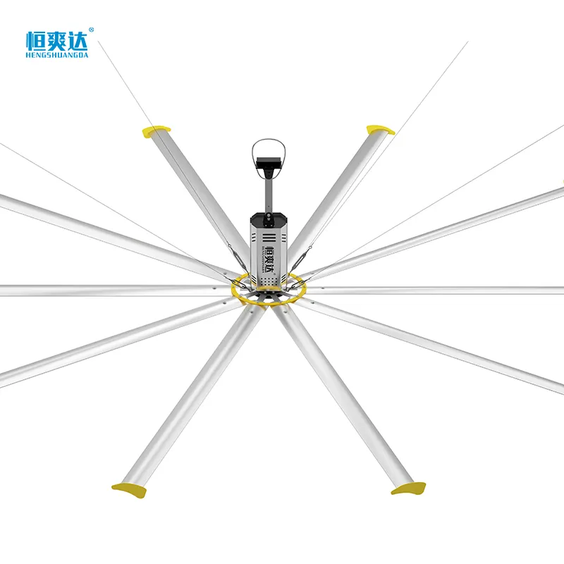 Hsd Goede Kwaliteit Hvls Fans India Stijl Industriële Plafondventilator 6.1M Hvls Industriële Ventilator