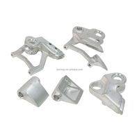 Horquilla de Suspensión Ajustable de Aleación de Aluminio Ebriway, Sistema de Amortiguación Hidráulica, Acabado Anodizado/Recubierto en Polvo para Bicicleta de Montaña