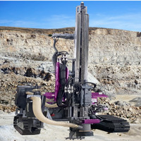 Foreuse minière à marteau supérieur, équipement de forage rapide pour trous de dynamitage, machine de forage hydraulique à vendre