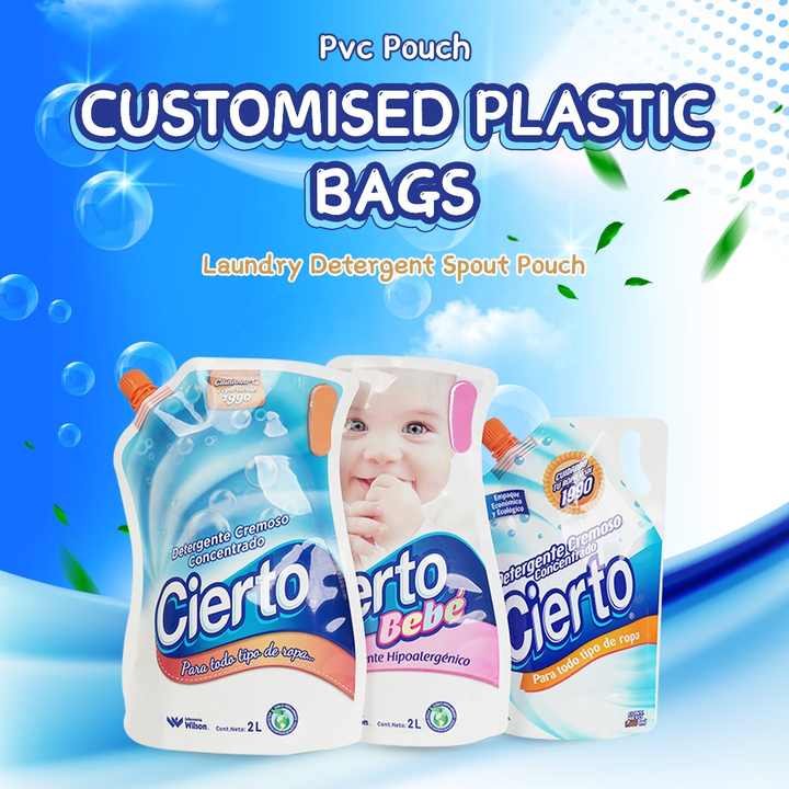 Liquid Laundry Detergent Packaging Bag 500mL 1L 2L Standing Spout Pouch  with Nozzle| Alibaba.com