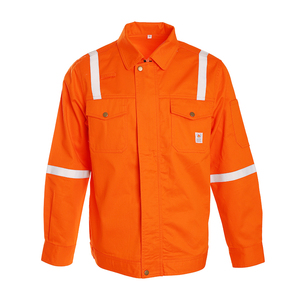 Veste ignifuge, vêtements de travail industriels ignifuges, vêtements orange <span class=keywords><strong>FR</strong></span>, veste <span class=keywords><strong>FR</strong></span> - Product Image 3