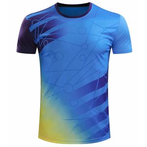 Magliette Professionali da Tennis da Tavolo per Uomo/Donna Personalizzate ad Asciugatura Rapida Maglia Sportiva per Badminton Pallavolo Corsa 100% Poliestere - Product Image 4