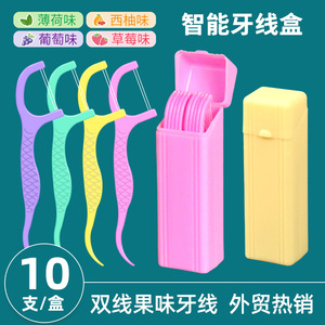 Hilo Dental Xinshuyunjian con Sabor a Frutas, Desechable, de Polietileno de Alta Resistencia, 30 Unidades por Paquete - Product Image 5