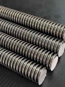 TR30X6 1045/S45C sekrup timbal trapezoid Custom Lead dan manufaktur tangan kanan dan tangan kiri - Product Image 6