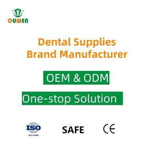 Ouwen produce un piatto di Dappen dentale monouso viola da 200 pz/scatola per miscelare materiali temporanei - Product Image 6