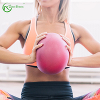 Zhengsheng jual panas grosir 20-25cm PVC kecil Yoga Pilates bola