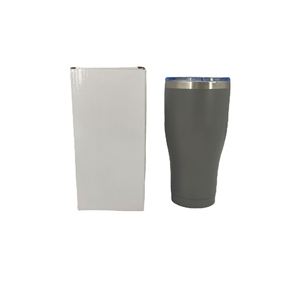 Gobelet isotherme incurvé en acier inoxydable 304 à double paroi, isolé sous vide, pour voiture, forme taille, 12oz 20oz 30oz 40oz, pour bière et café - Product Image 5
