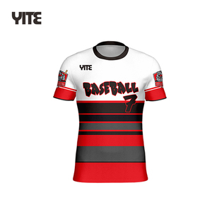 Jersey bisbol pria dan wanita buatan khusus kaus latihan tim desain mode pakaian olahraga sejuk - Product Image 2