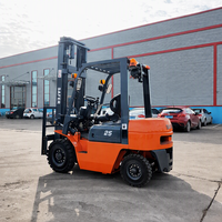 Forklift Diesel 2t 3t 3.5t 4t 5 Ton Mesin Jepang Harga Pabrik Lebih Murah, Bersertifikasi CE ISO, Forklift Diesel Off Road untuk Pertanian
