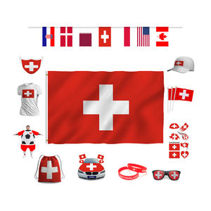 Banderín Deportivo Personalizado con Logotipo, Souvenir para Fanáticos del Fútbol, Bandera para Camiseta de Fútbol, Poliéster Impermeable, Promocional - Product Image 1