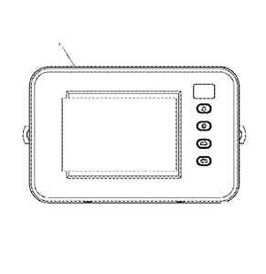 Module de commande électronique avec écran LCD 3077541, moniteur d'excavatrice 307-7541 pour moteurs 3408B, 3516B, 3508, 3516, 3512, 3412 - Product Image 3