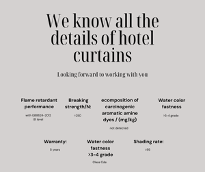 Hôtel électrique s pli rideau ondulation pli draperie s-wave rideau ondulation pli rideaux - Product Image 4