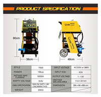 Machine de soudage par points au plomb, équipement d'extraction de bosses, réparation de carrosserie de voiture pour fer et acier