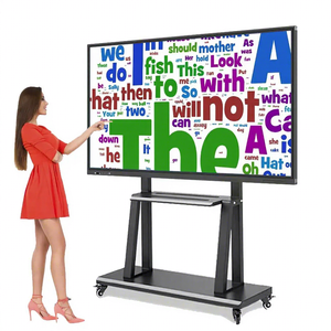 Pantalla Plana Interactiva 4K de 65, 75, 86 y 98 Pulgadas, Multitáctil, Pizarra Inteligente para Educación y Oficina, Precio de Fábrica - Product Image 1