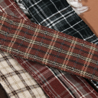 Chaîne pour bébé nouveau-né Muslinlife avec impression en mousseline, attaches-sucettes en coton tissé à la main avec anneau de dentition en bois de hêtre