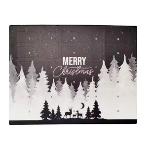 Boîte <span class=keywords><strong>de</strong></span> <span class=keywords><strong>calendrier</strong></span> <span class=keywords><strong>de</strong></span> <span class=keywords><strong>l</strong></span>'<span class=keywords><strong>avent</strong></span> <span class=keywords><strong>de</strong></span> Noë<span class=keywords><strong>l</strong></span> en carton ondulé vide avec plateau en plastique - Product Image 3