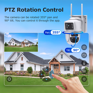 Telecamera di Sicurezza Esterna CONDA AOV 6MP 3K con SIM 4G, WiFi, Zoom 15X, Rilevamento Umano, Audio Bidirezionale, Grandangolo, Visione Notturna - Product Image 3