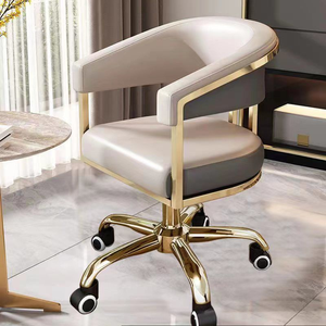 Table et chaise de manucure modernes et simples, mobilier de salon de manucure, spa, luxe, PU, hauteur réglable, chaises de manucure rotatives - Product Image 3