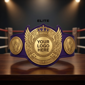 Cinturón de Campeón de Kickboxing Personalizado, Trofeo de Cuero Resistente - Product Image 1