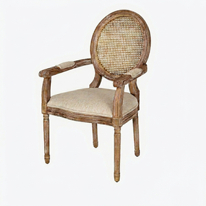 Chaise de salle à manger moderne et durable en bois massif, rembourrée en coton, provenant du Rajasthan, pour hôtel, maison, bureau, salle de sport, parc - Product Image 1