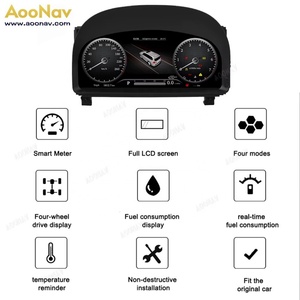 จอ LCD ดิจิตอลสำหรับรถยนต์ Toyota Alphard Vellfire ซีรีส์ 20 ปี 2008-2014 แผงหน้าปัดมาตรวัดความเร็วขนาด 12.3 นิ้ว - Product Image 6