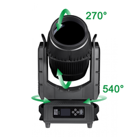 Igracelite Projecteur LED à tête mobile étanche IP66 580W pour scène extérieure DMX512 pour concert et événement