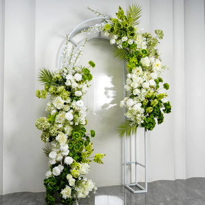 Nouvelle forêt Rose coureur fleur Simulation fleur mariage fond décoration pièce centrale fleur boule pour mariage - Product Image 4