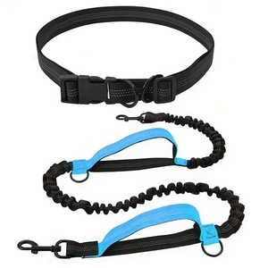 Laisse Rétractable Mains Libres Sparklypets pour Chien, Réfléchissante et Durable, pour Races Moyennes, Accessoire de Course pour Animaux de Compagnie - Product Image 5
