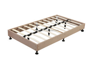 Meubles de lit modernes abattant cadre <span class=keywords><strong>sommier</strong></span> à lattes base de lit double en gros en Chine - Product Image 4