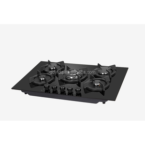 Kingbright série parabolique 86cm plaques de <span class=keywords><strong>cuisson</strong></span> en verre blanc cuisinière à gaz italienne 3 brûleurs plaques de <span class=keywords><strong>cuisson</strong></span> à gaz intégrées - Product Image 2