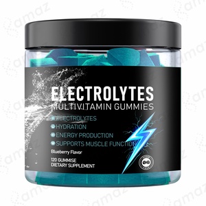 Gommose Multivitaminiche ed Elettrolitiche Vegane Amaz OEM ODM, Integratori Sportivi Multiminerali per l'Idratazione - Product Image 2