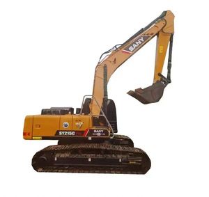 Excavadora Usada Sany SY215C con Pocas Horas de Trabajo / Excavadora de Cadenas Usada Sany SY215C / Excavadora Sany215 - Product Image 1