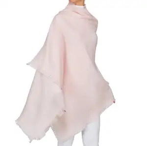Wholesale real female thick cashmere scarf popular women shawl stock