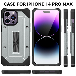 Custodia rigida protettiva per <span class=keywords><strong>iPhone</strong></span> 14 Pro Max custodia per telefono personalizzabile con supporto custodia di lusso per <span class=keywords><strong>iPhone</strong></span> 14 13 12 11 - Product Image 6