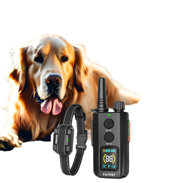 SageDelightRides OEM Rechargeable Remote Dog Trainer Color Screen IPX7 Waterproof Behavior Correction Training Collar Set