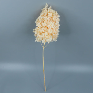 Hortensia Blanca en Forma de Torre de Madera Preservada Estilo Ins, con Tallo de Tacto Real para Decoración Floral DIY, Hortensia Panícula - Product Image 5