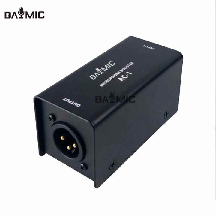 Préamplificateur Microphone 1000x Gain - Ampli Micro Portable Avec Alimentation USB - 3.5mm