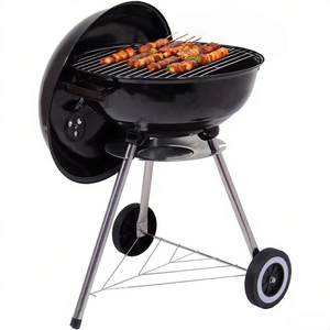 Parrilla de barbacoa de camping de carbón de forma redonda portátil de diseño Popular para exteriores - Product Image 6