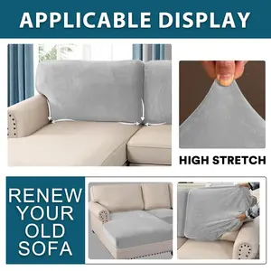 <span class=keywords><strong>Funda</strong></span> de Sofá de Terciopelo Forcheer <span class=keywords><strong>para</strong></span> Dropshipping, <span class=keywords><strong>Funda</strong></span> de Asiento Elástica <span class=keywords><strong>para</strong></span> Sofá de Esquina, <span class=keywords><strong>Funda</strong></span> de Cojín <span class=keywords><strong>para</strong></span> Sofá de Esquina - Product Image 3