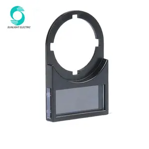 XB2-EH2204 22 мм черный прозрачный чехол кнопочного выключателя или Индикаторная Панель Этикетка маркировочная рамка