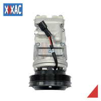 Compresseur de climatisation automobile adapté aux excavatrices Doosan Daewoo DH225-7 DH220-5 DX255LC 10PA15C 22086013B 44020500070 4PK