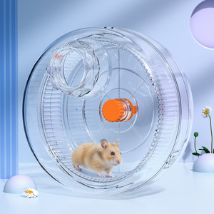<span class=keywords><strong>Hamster</strong></span>-Laufrad Externe Box für Goldhamster und Seidenbären Große Größe Geräuscharm Langeweile-Bekämpfung Spielzeug Hamsterkäfig PP-Material - Product Image 6
