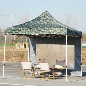Gazebo Hexagonal Plegable Impermeable de 3x3m, Color Rojo, Azul y Blanco, <span class=keywords><strong>Toldo</strong></span> para Exteriores <span class=keywords><strong>con</strong></span> <span class=keywords><strong>Paredes</strong></span>, Carpa de <span class=keywords><strong>3x3</strong></span> - Product Image 5