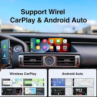 Estéreo para Auto con Pantalla Táctil Android Auto de 10.25 Pulgadas, Sistema Linux, GPS, Navegación, CarPlay Inalámbrico para Lexus IS 200F IS300 RC350 2013-2017