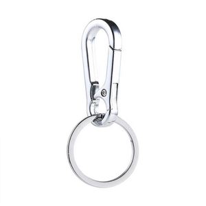 Porte-clés personnalisés en acier inoxydable, accessoires simples pour porte-clés promotionnels, cadeaux pour homme - Product Image 4