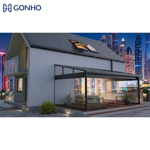 Nouvelles Tendances Solariums Personnalisés 4 Saisons Préfabriqués à Toit Incliné Modulaires pour Jardin et Véranda - Product Image 1