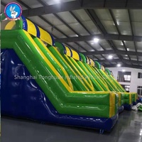 Tobogán Inflable de PVC Personalizado, Tobogán Inflable para Uso Comercial en Interiores y Exteriores