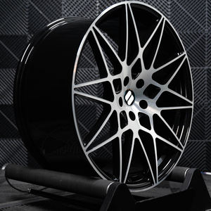 SY-09132 Cerchi per Auto Passeggeri Monoblocco Personalizzati all'Ingrosso, 18 19 20 21 22 24 26 Pollici, Multi-Raggio 5*112 - Product Image 2